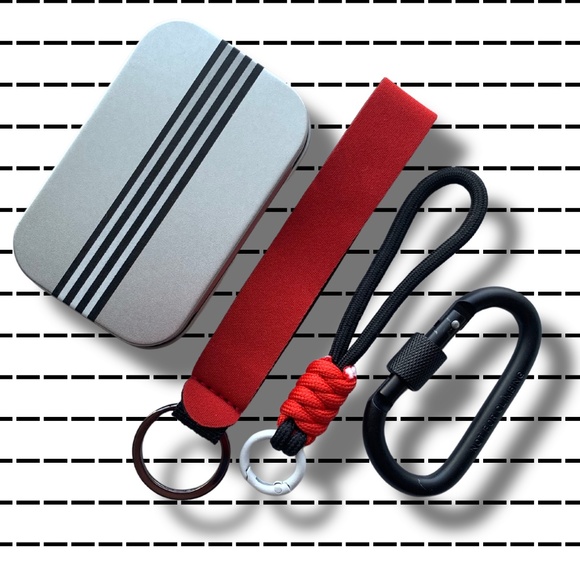 Keychain  | Carabiner Keychain | Wristlet Keychain - Picture 6 of 14